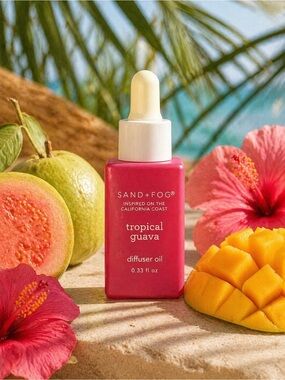SAND+FOG Tropical Guava Diffuser Oil - Pink
